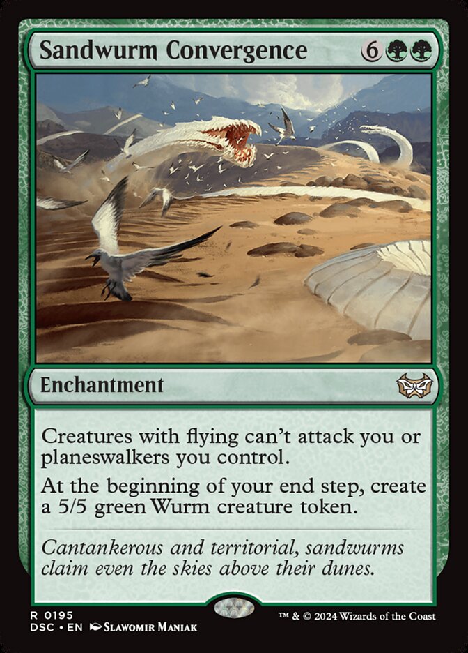 Sandwurm Convergence 195 (Commander: Duskmourn: House of Horror)  | Good Games Adelaide SA