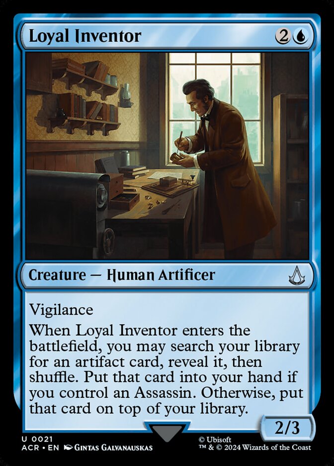 Loyal Inventor 21 (Universes Beyond: Assassin's Creed)  | Good Games Adelaide SA