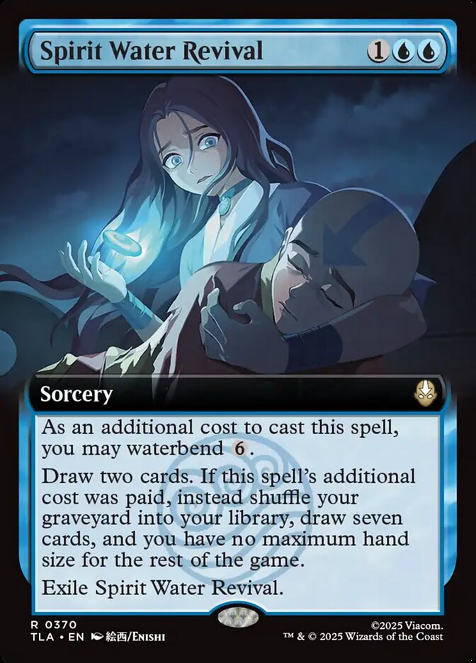 Spirit Water Revival Extended Art 370 (Avatar: The Last Airbender)  - Foil | Good Games Adelaide SA