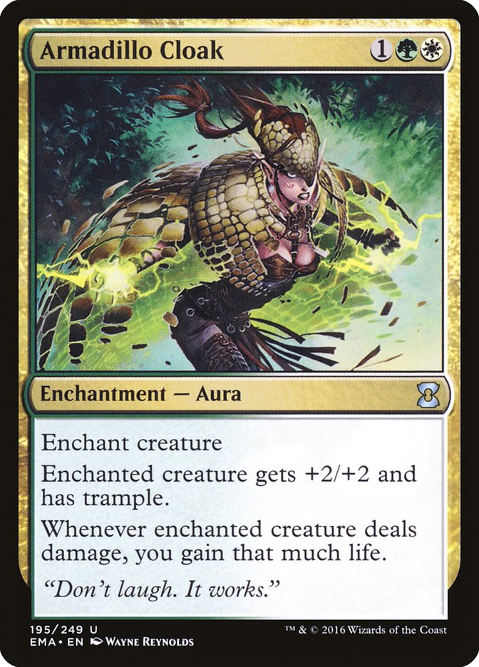 Armadillo Cloak 195 (Eternal Masters)  - Foil | Good Games Adelaide SA