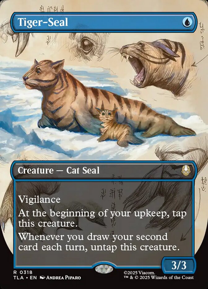 Tiger-Seal  318/286 (Avatar: The Last Airbender)  - Borderless | Good Games Adelaide SA