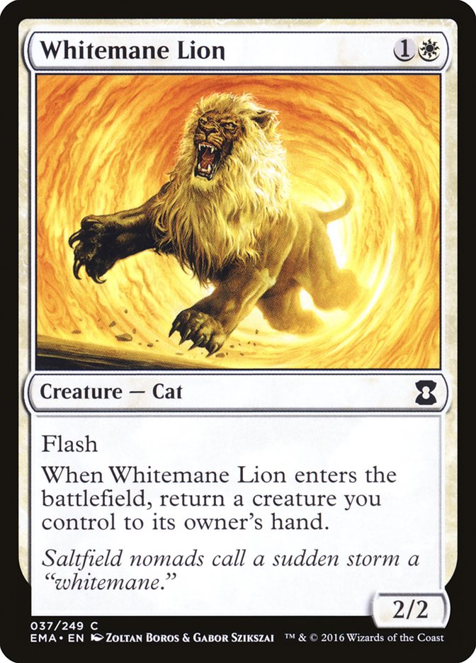 Whitemane Lion 37 (Eternal Masters)  | Good Games Adelaide SA
