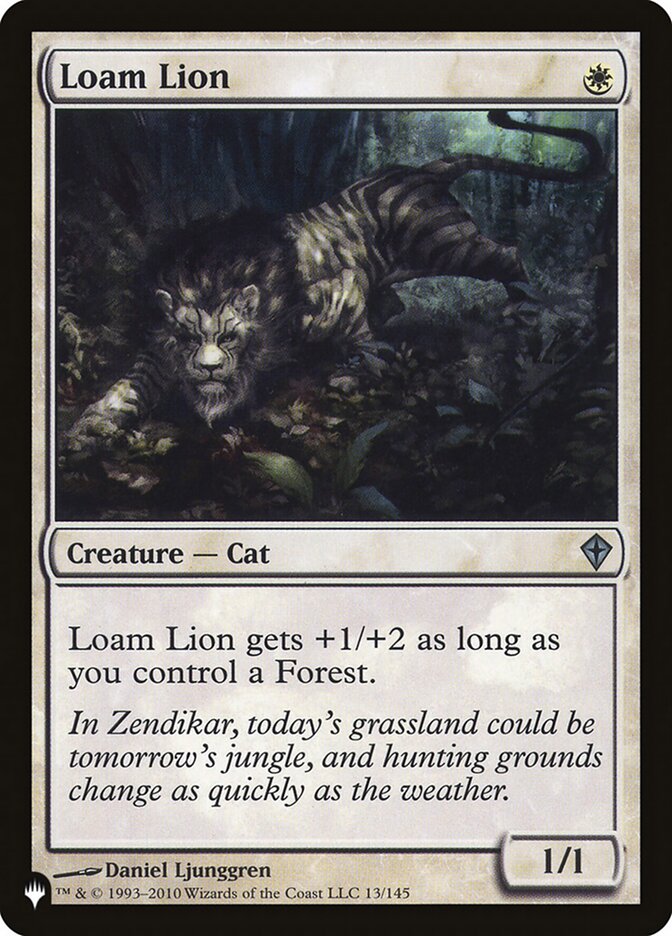 Loam Lion 13/145 (The List Reprints)  | Good Games Adelaide SA