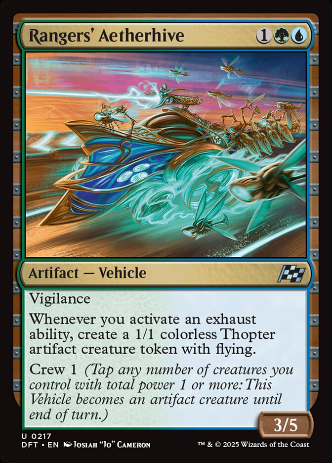 Rangers' Aetherhive 217 (Aetherdrift)  - Foil | Good Games Adelaide SA