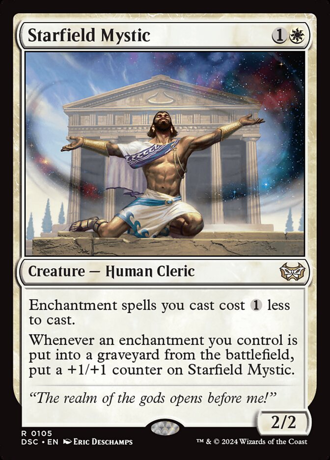 Starfield Mystic 105 (Commander: Duskmourn: House of Horror)  | Good Games Adelaide SA