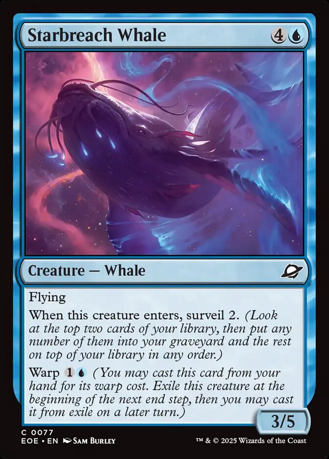 Starbreach Whale 77 (Edge of Eternities)  | Good Games Adelaide SA