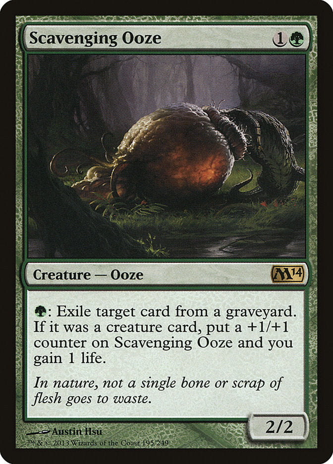 Scavenging Ooze 195 (Magic 2014 (M14))  | Good Games Adelaide SA