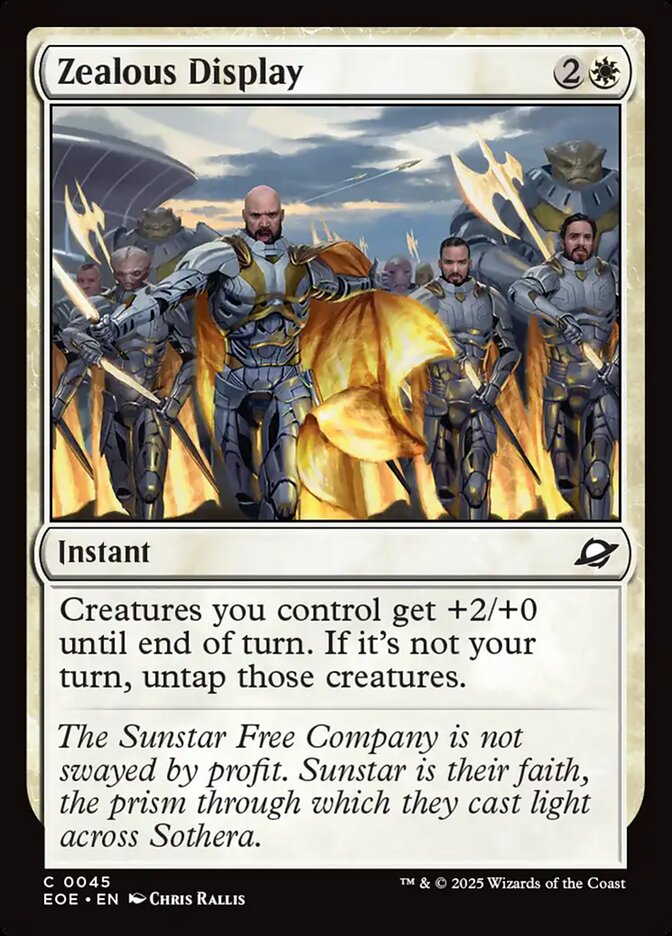 Zealous Display 45 (Edge of Eternities)  - Foil | Good Games Adelaide SA