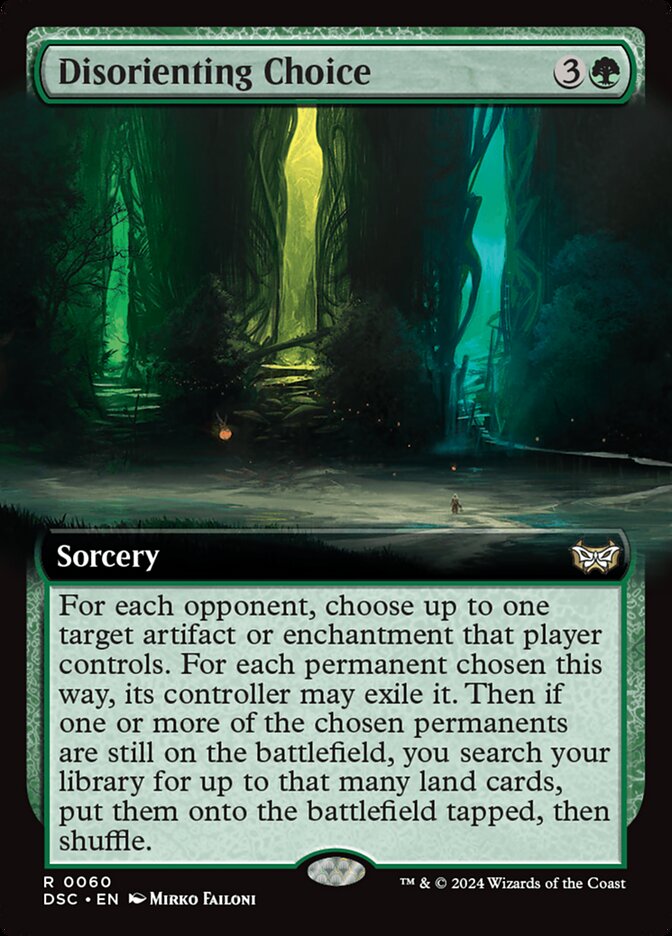 Disorienting Choice 60 (Commander: Duskmourn: House of Horror)  | Good Games Adelaide SA