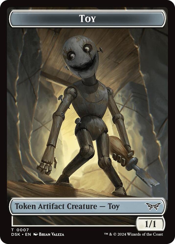 Toy Token 7 (Duskmourn: House of Horror)  - Foil | Good Games Adelaide SA