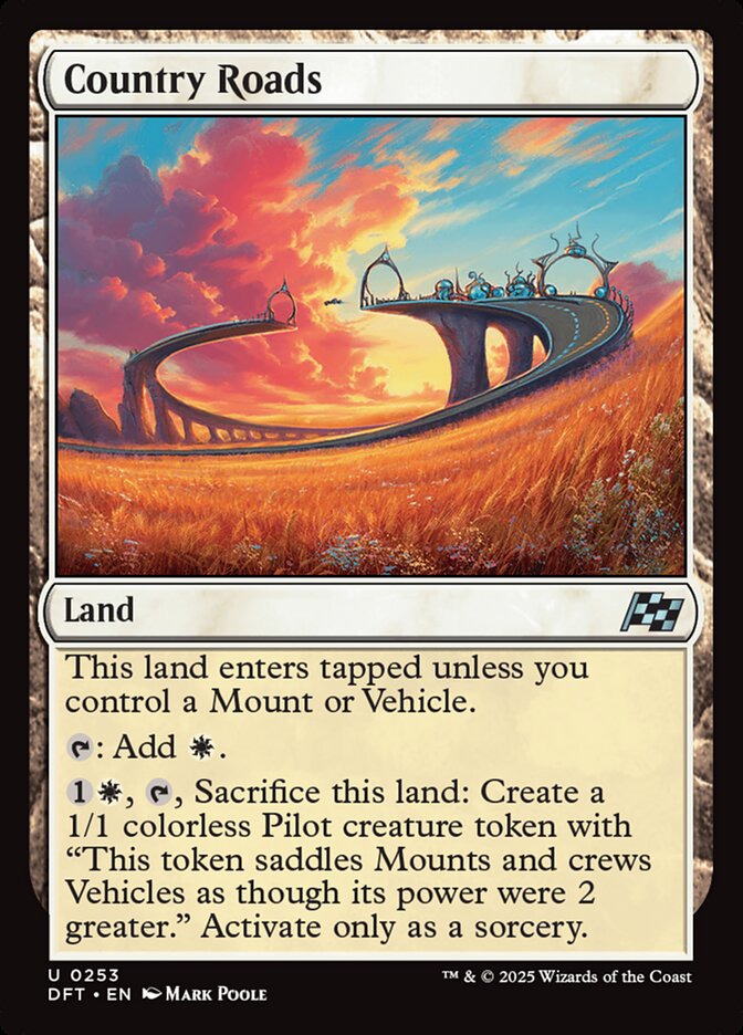 Country Roads 253 (Aetherdrift)  - Foil | Good Games Adelaide SA