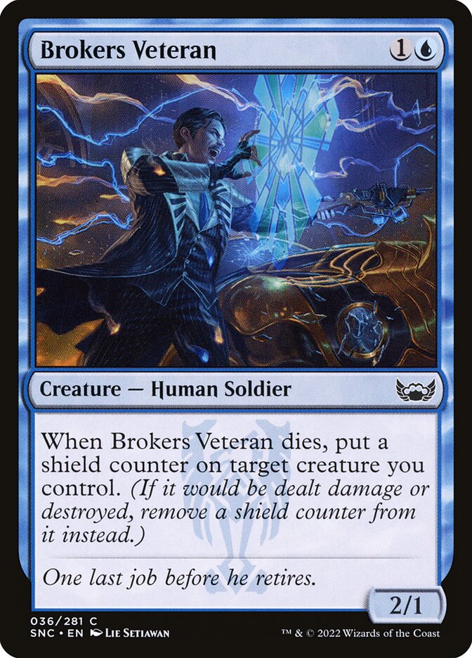 Brokers Veteran 36 (Streets of New Capenna)  - Foil | Good Games Adelaide SA