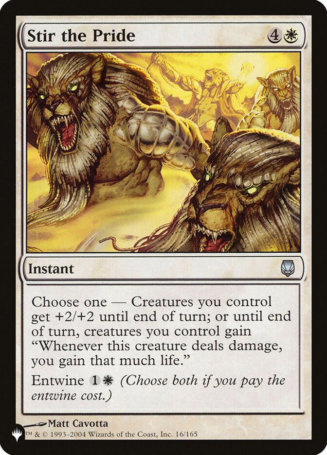 Stir the Pride 16/165 (The List Reprints)  | Good Games Adelaide SA