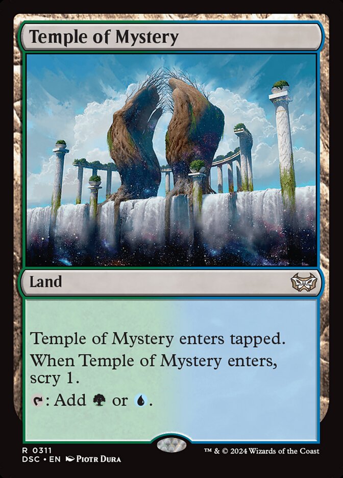Temple of Mystery 311 (Commander: Duskmourn: House of Horror)  | Good Games Adelaide SA