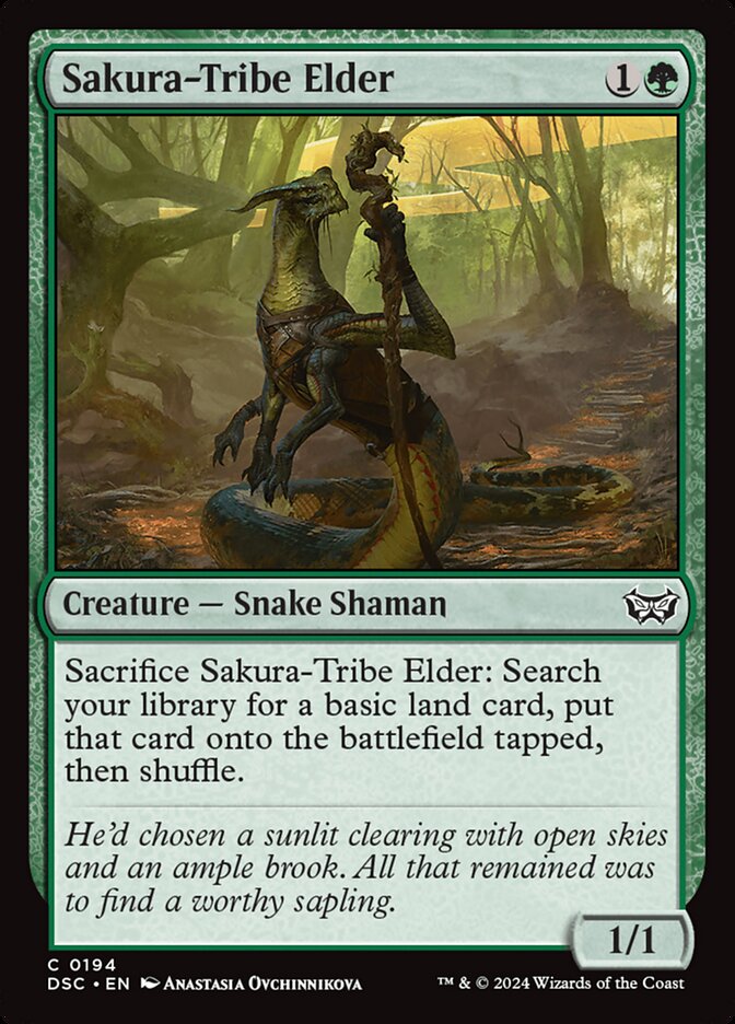 Sakura-Tribe Elder 194 (Commander: Duskmourn: House of Horror)  | Good Games Adelaide SA