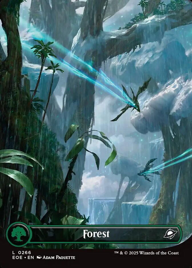 Forest 266 (Edge of Eternities)  - Foil | Good Games Adelaide SA