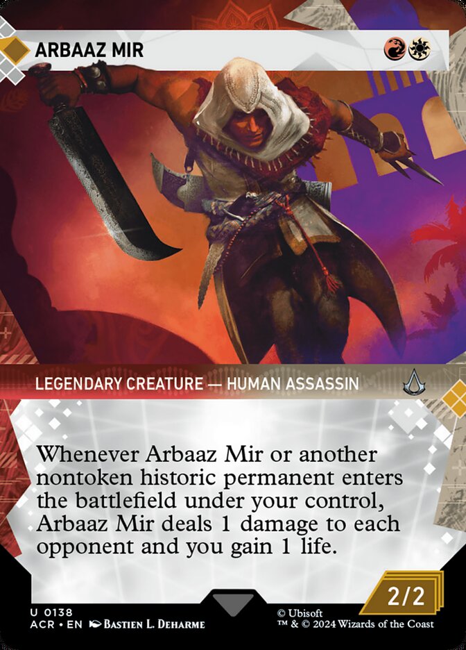 Arbaaz Mir 138 (Universes Beyond: Assassin's Creed)  | Good Games Adelaide SA