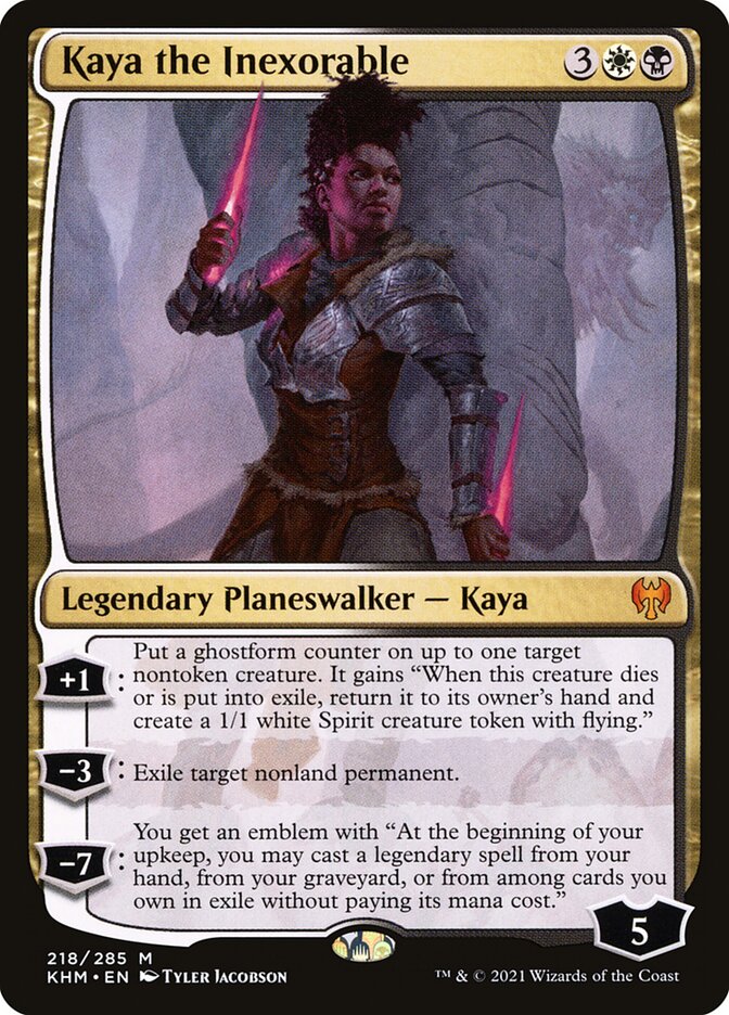 Kaya the Inexorable 218 (Kaldheim)  | Good Games Adelaide SA