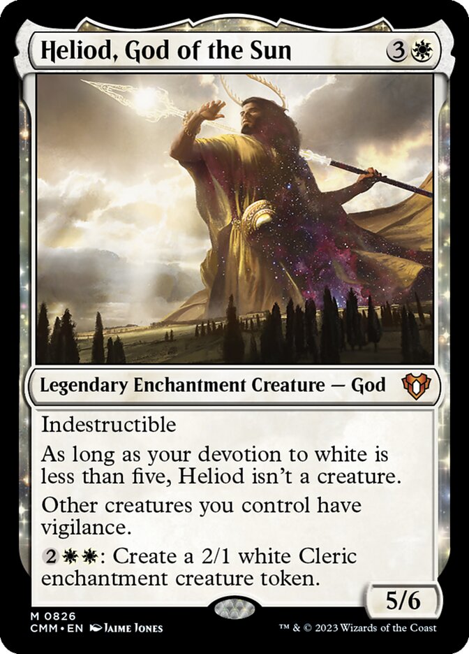 Heliod, God of the Sun 826 (Commander Masters)  | Good Games Adelaide SA