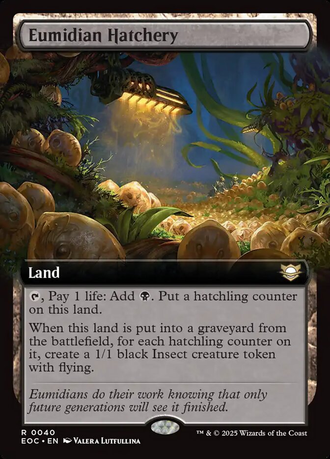 Eumidian Hatchery 40 (Commander: Edge of Eternities)  | Good Games Adelaide SA