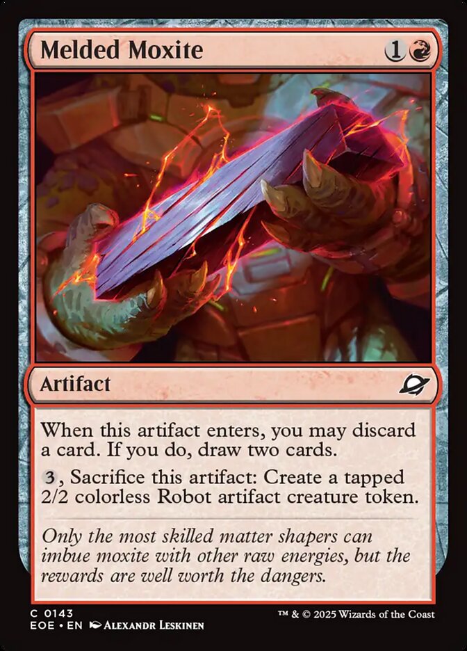Melded Moxite 143 (Edge of Eternities)  - Foil | Good Games Adelaide SA