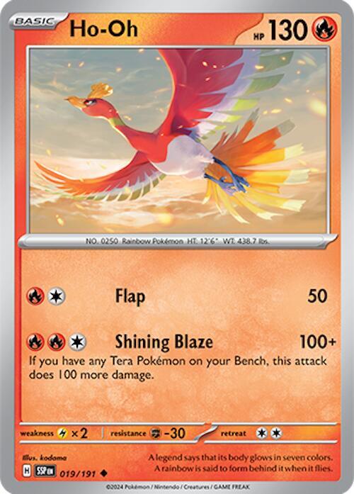 Ho Oh 019/191 (SV08: Surging Sparks)  | Good Games Adelaide SA