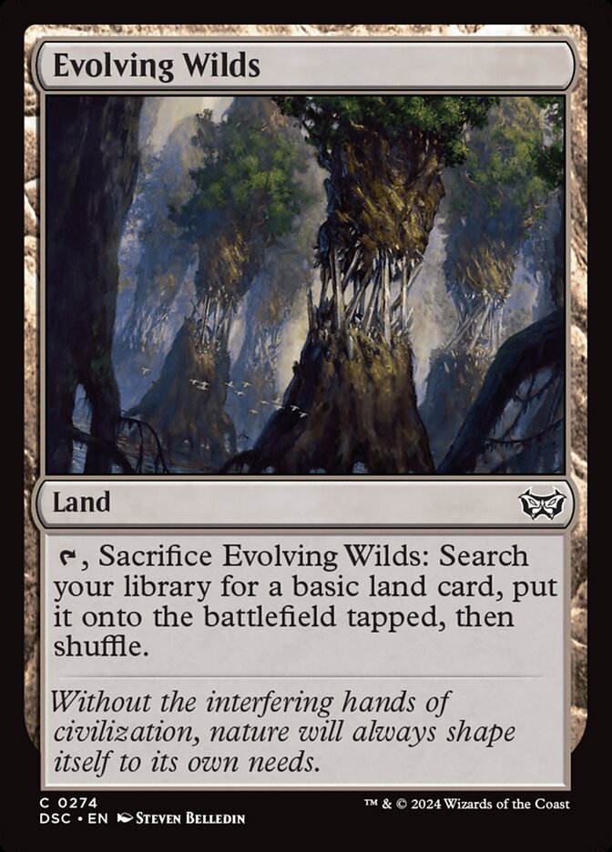 Evolving Wilds 274 (Commander: Duskmourn: House of Horror)  | Good Games Adelaide SA