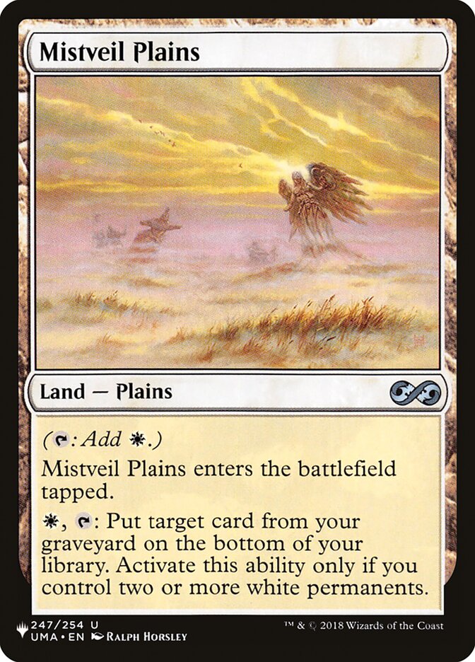 Mistveil Plains 247/254 (The List Reprints)  | Good Games Adelaide SA