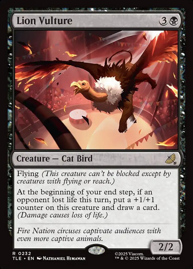 Lion Vulture 232 (Avatar: The Last Airbender: Eternal-Legal)  - Foil | Good Games Adelaide SA