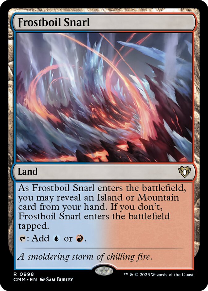 Frostboil Snarl 998 (Commander Masters)  | Good Games Adelaide SA