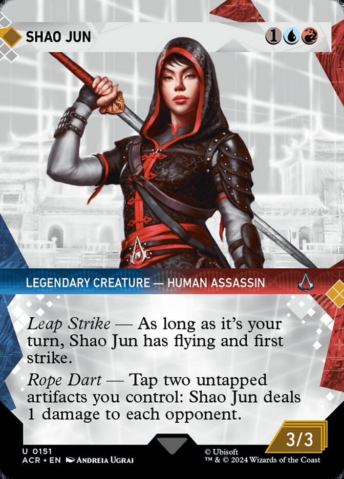 Shao Jun Showcase 151 (Universes Beyond: Assassin's Creed)  | Good Games Adelaide SA