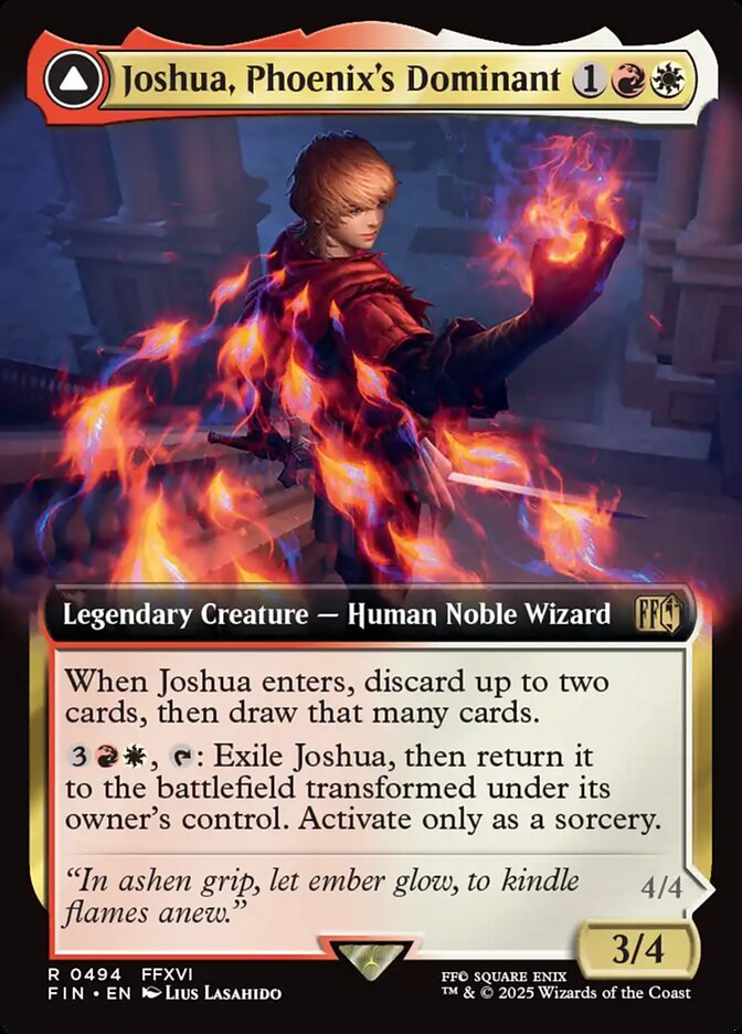 Joshua Phoenixs Dominant Extended Art 494 (FINAL FANTASY)  - Extended Art | Good Games Adelaide SA