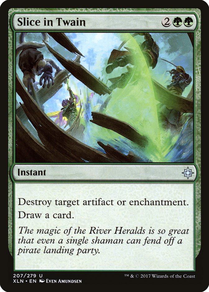 Slice in Twain 207 (Ixalan)  - Foil | Good Games Adelaide SA
