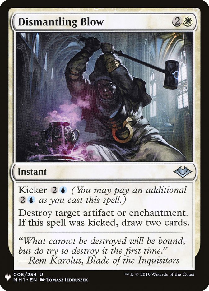 Dismantling Blow 5 (The List Reprints)  | Good Games Adelaide SA