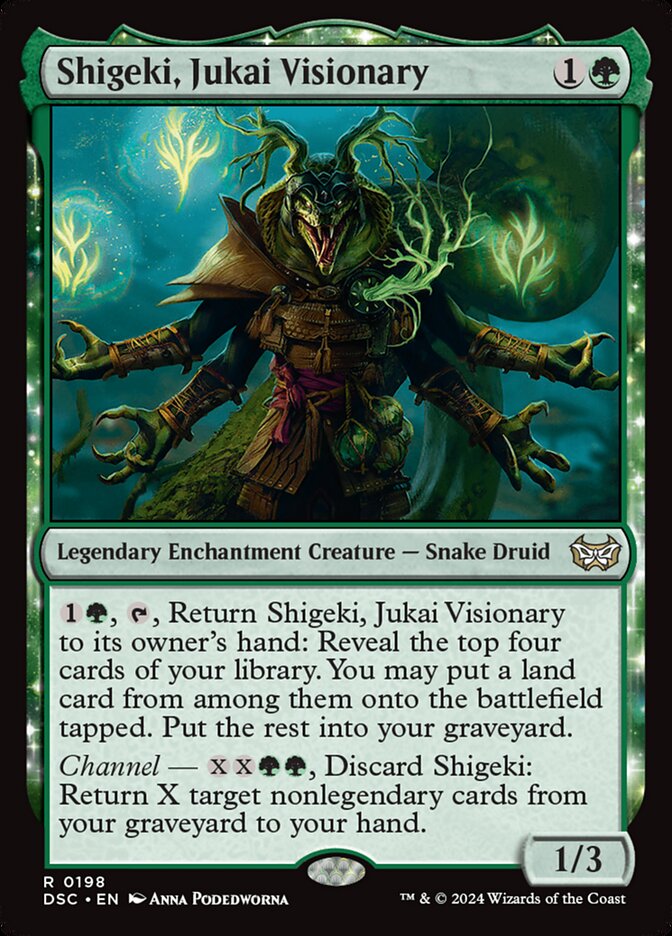 Shigeki, Jukai Visionary 198 (Commander: Duskmourn: House of Horror)  | Good Games Adelaide SA