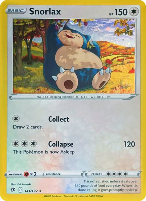 Snorlax 141/192 (Miscellaneous Cards & Products)  - Cosmo Holofoil | Good Games Adelaide SA