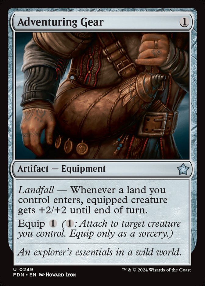 Adventuring Gear 249 (Foundations)  - Foil | Good Games Adelaide SA