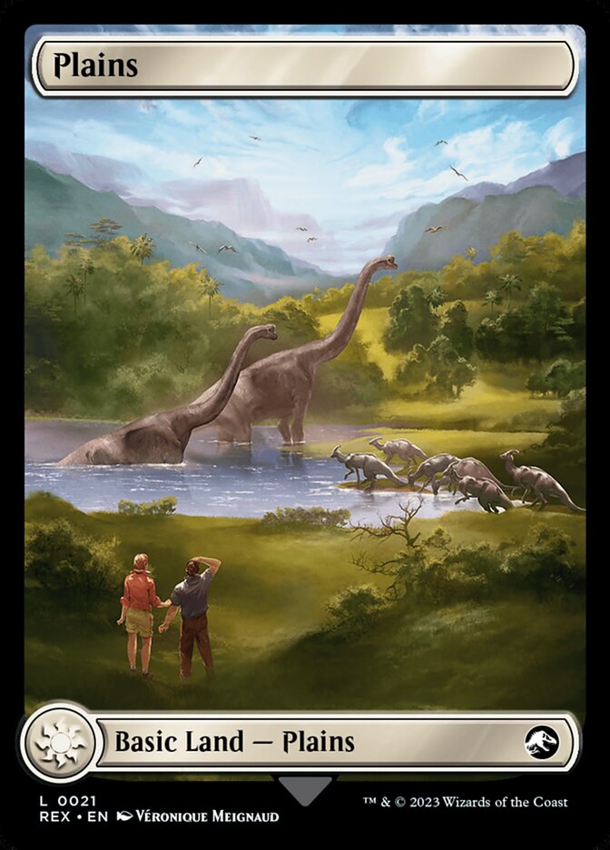 Plains 21 (Universes Beyond: Jurassic World Collection)  - Foil | Good Games Adelaide SA