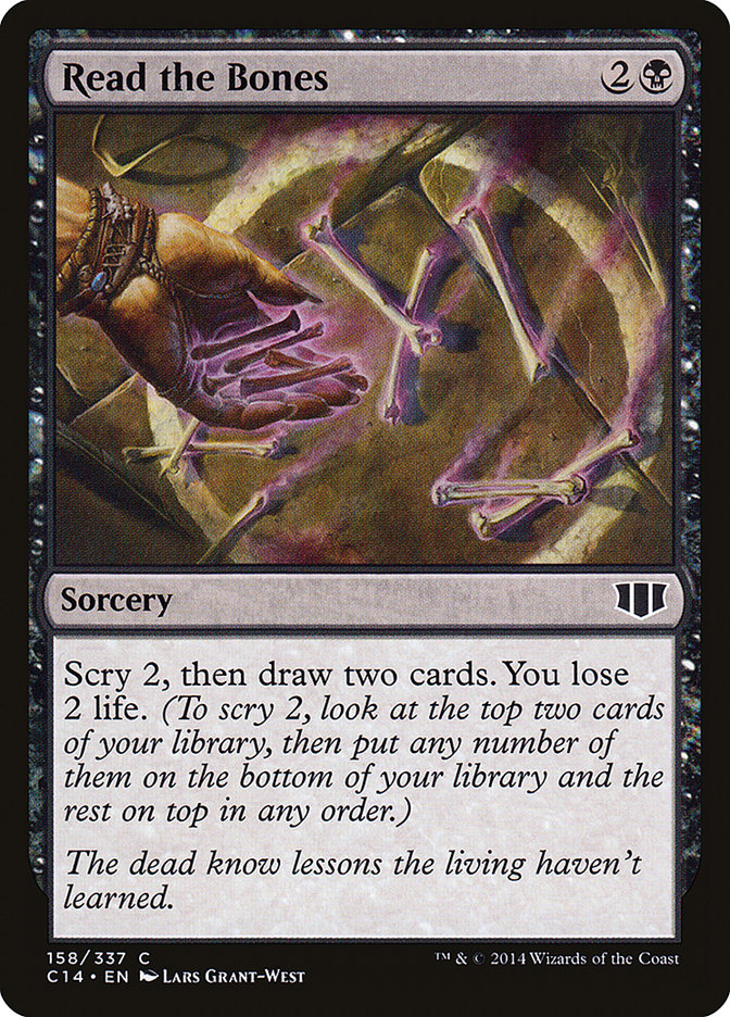 Read the Bones 158 (Commander 2014)  | Good Games Adelaide SA
