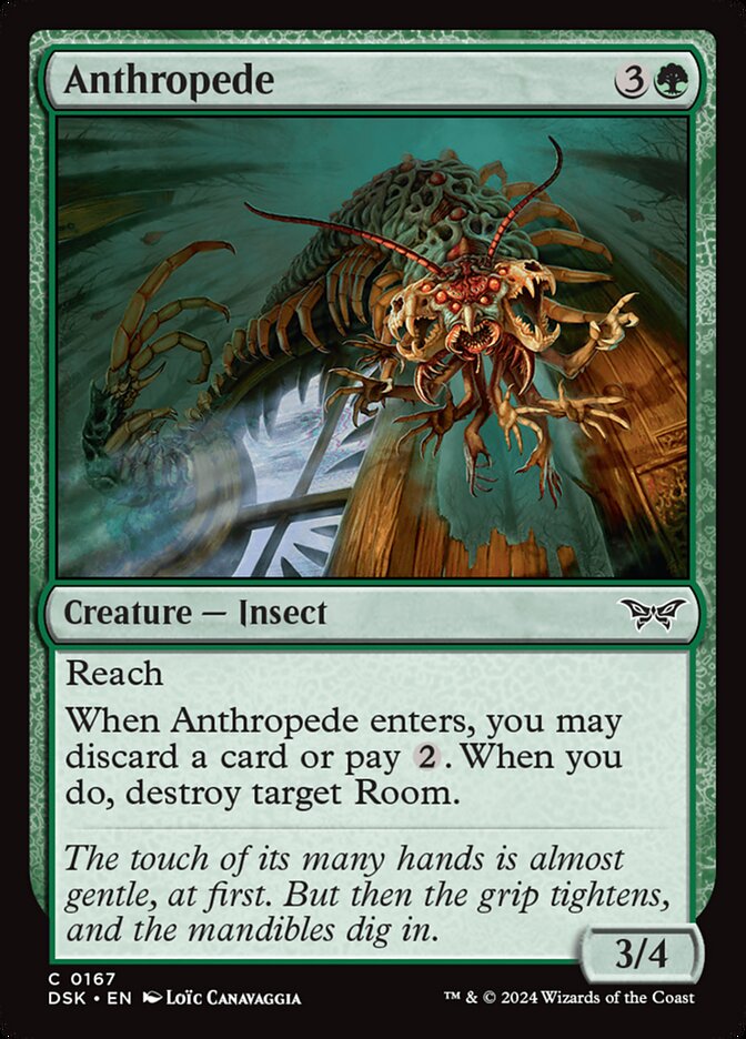 Anthropede 167 (Duskmourn: House of Horror)  | Good Games Adelaide SA