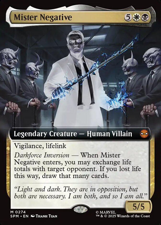 Mister Negative 274/198 (Marvel's Spider-Man)  - Extended Art | Good Games Adelaide SA
