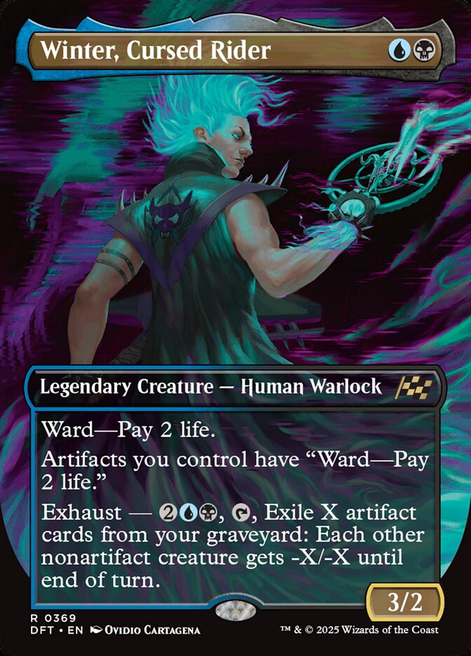 Winter, Cursed Rider 369 (Aetherdrift)  - Foil | Good Games Adelaide SA