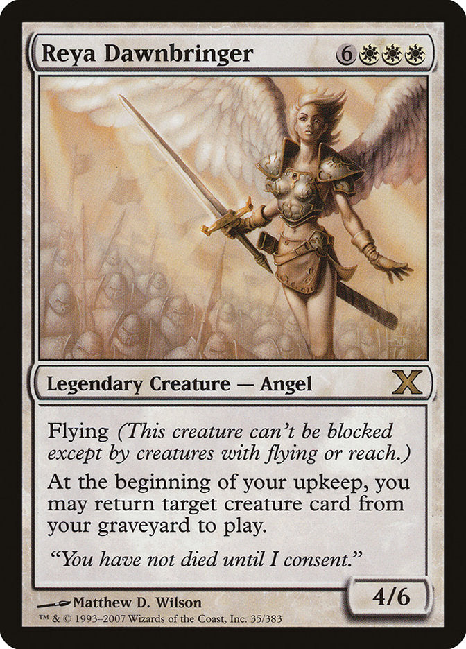 Reya Dawnbringer 35 (10th Edition)  - Foil | Good Games Adelaide SA