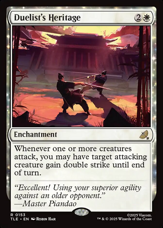 Duelist's Heritage 153 (Avatar: The Last Airbender: Eternal-Legal)  | Good Games Adelaide SA