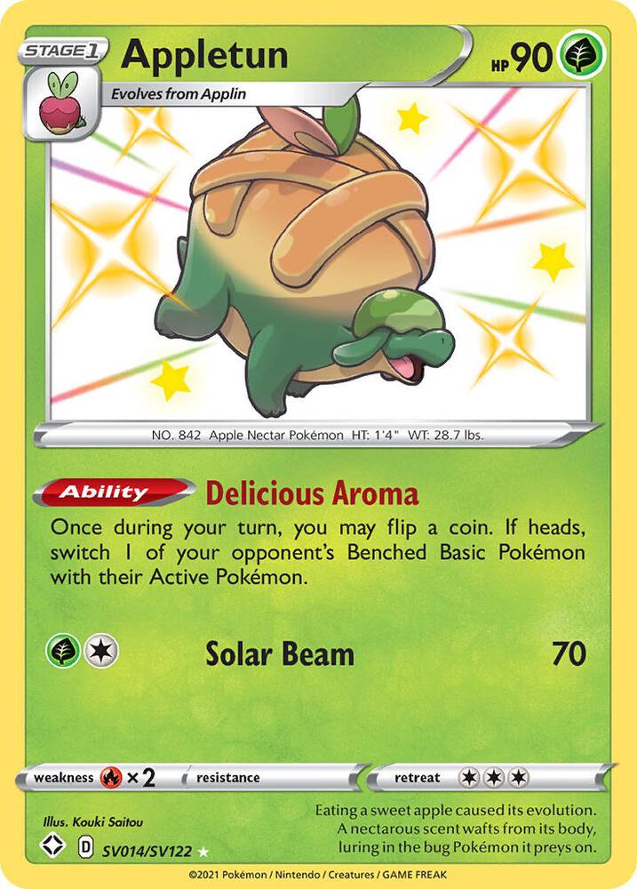 Appletun SV014/SV122 (Shining Fates: Shiny Vault)  - Holofoil | Good Games Adelaide SA