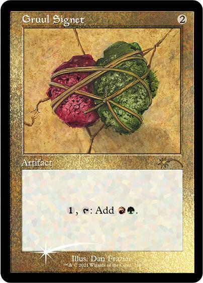 Gruul Signet Foil Etched 288 (Secret Lair Drop Series)  - Foil | Good Games Adelaide SA
