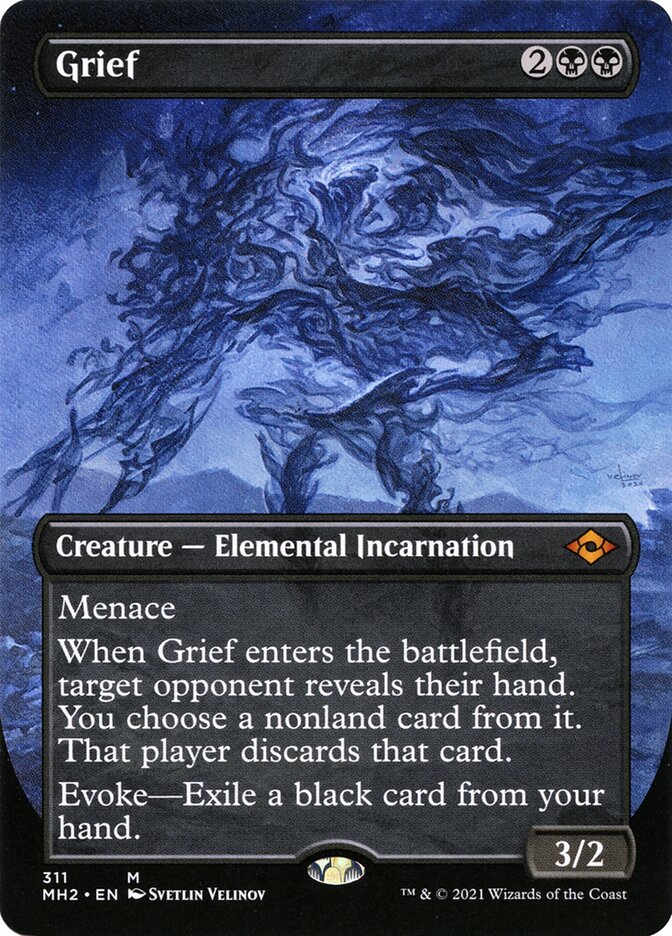 Grief Borderless 311 (Modern Horizons 2)  - Foil | Good Games Adelaide SA