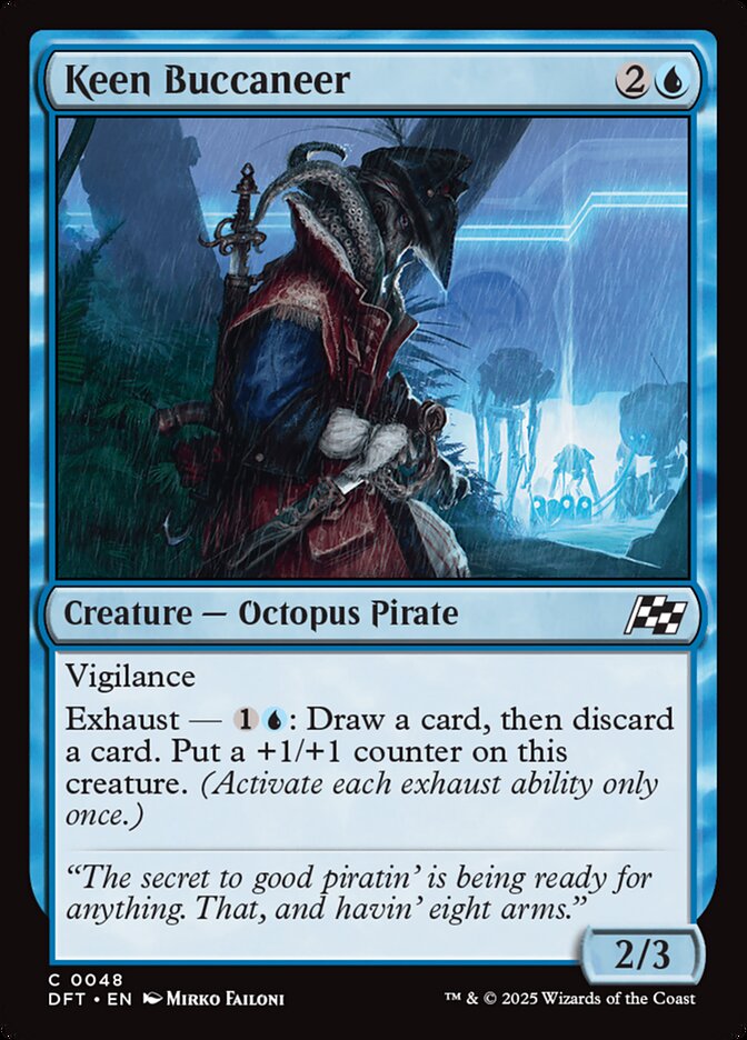 Keen Buccaneer 48 (Aetherdrift)  - Foil | Good Games Adelaide SA