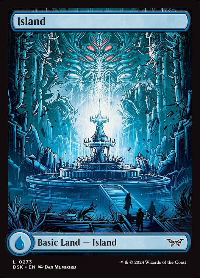 Island 273 (Duskmourn: House of Horror)  - Foil | Good Games Adelaide SA
