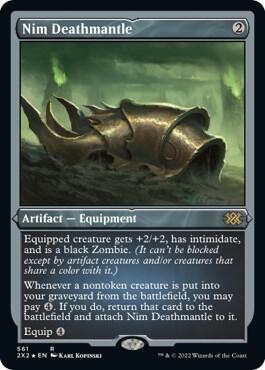 Nim Deathmantle Foil Etched 561 (Double Masters 2022)  - Foil | Good Games Adelaide SA